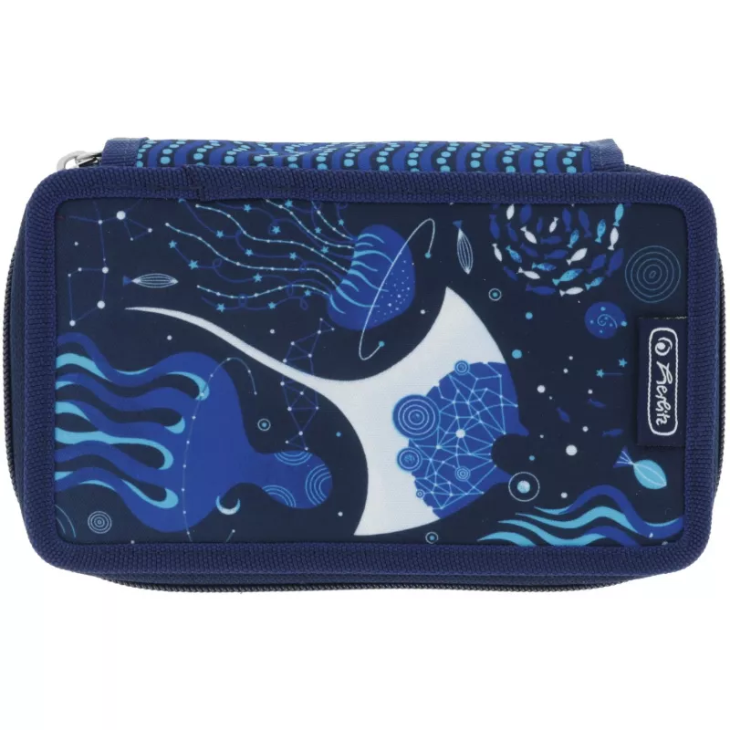 Herlitz TriCase Deep Ocean 31 vnt. mėlynas poliesteris 190x70x115 mm