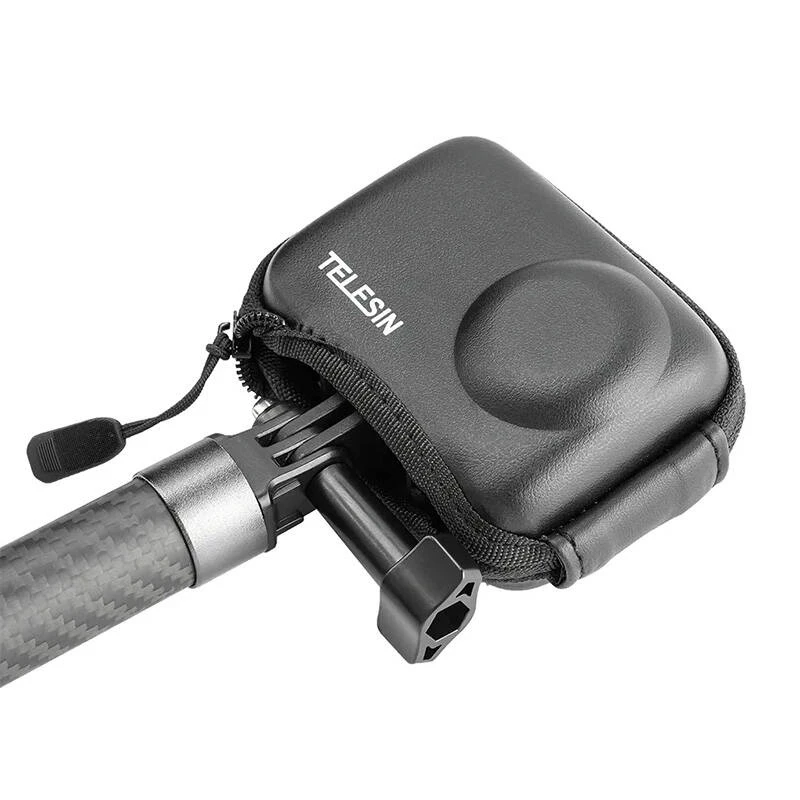 Telesin nešiojimo dėklas DJI Action 3/4/5 Pro kamerai – kompaktiškas, patvarus