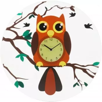 NeXtime 8169 Oohoo sieninis laikrodis, 43 cm, įvairiaspalvis