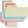 ELBA skyrikliai, kartoniniai, tinka DIN A4, mėlyni 190 g/m², perforacija: 1 x 80 mm, matmenys: (P)240 x (A)105 mm (06806 BL)