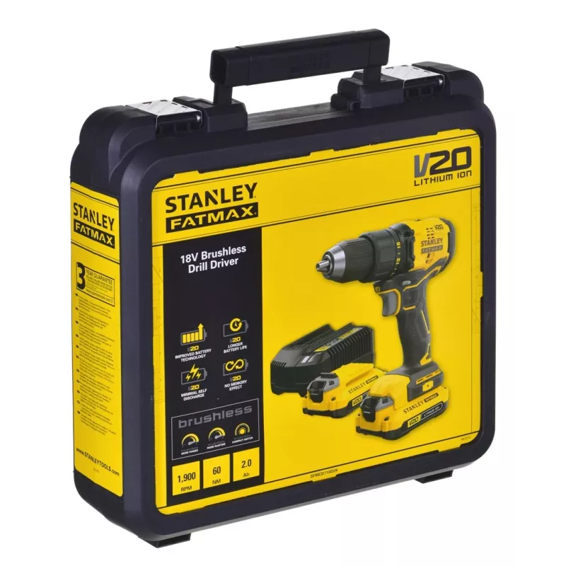 Gręžtuvas-suktuvas Stanley SFMCD710D2K-QW