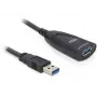 USB 3.0 aktyvus ilginimo kabelis DeLOCK 83089 5m juodas