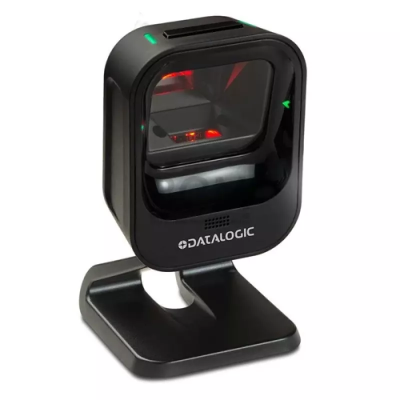 Brūkšninių kodų skaitytuvas Datalogic Magellan 900i su stovu, 2D vaizdo gavimas, USB, juodas