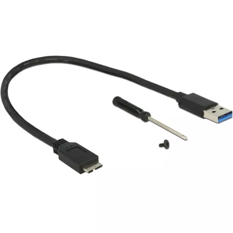 DeLOCK 42594 SSD dėklas M.2 SATA juodas sidabrinis