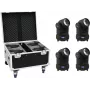 Judanti prožektoriaus galva EUROLITE TMH-X1 4x LED modelis 20000357
