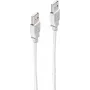 USB kabelis ShiverPeaks BS77002 1,8 m USB 2.0 pilkas