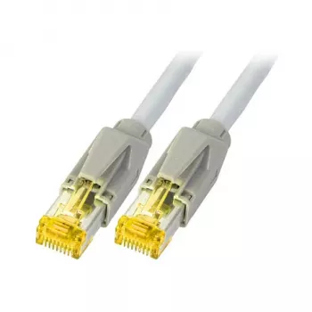 EFB-Elektronik RJ45 jungiamasis kabelis Cat.6A S/FTP LSZH Draka UC900 TM31 pilkas 5m
