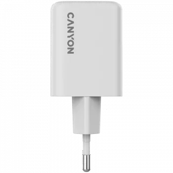 Canyon CU45AC 45W universalus baltas sieninis greitojo įkrovimo adapteris