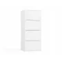 ALMA baltas komoda