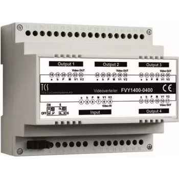 Videosignalų skirstytuvas 4 kryptys VT04-SG FVY1400-0400 (FVY1400-0400)