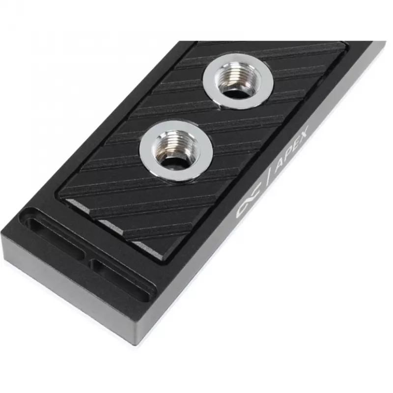 Vandens blokas Alphacool 14000 Aliuminis Nikeliuotas Plastikas Juodas 45mm 127.5mm 17.3mm