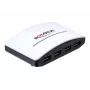 USB šakotuvas DeLOCK 4 portai 5000 Mbit/s Juoda Balta
