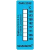 Testo 0646 2532 temperatūros matavimo juostelės, 50 x 18 mm