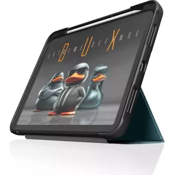STM Dux Ultra Case Apple iPad 11 (2025) / iPad 10,9 (2022) ozean Grey/transparent STM-222-486KX-04