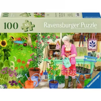 Dėlionė Ravensburger Puzzle XL Sodas – 100 dalių, dideli gabaliukai