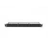 LANBERG PPU5-1048-B 1U, 48 prievadų Cat5e, juoda, 445×102×44.5 mm