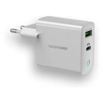RealPower PC-65 GaN 65W įkroviklis