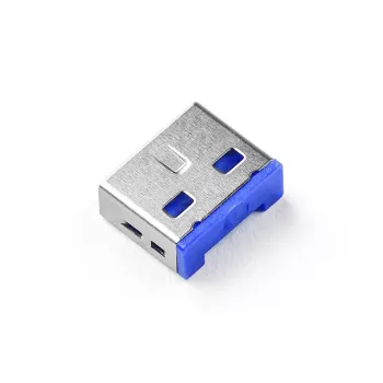 Smartkeeper UL03PKDB USB prievado blokatorius su raktu, USB-A, mėlyna, 6 vnt.