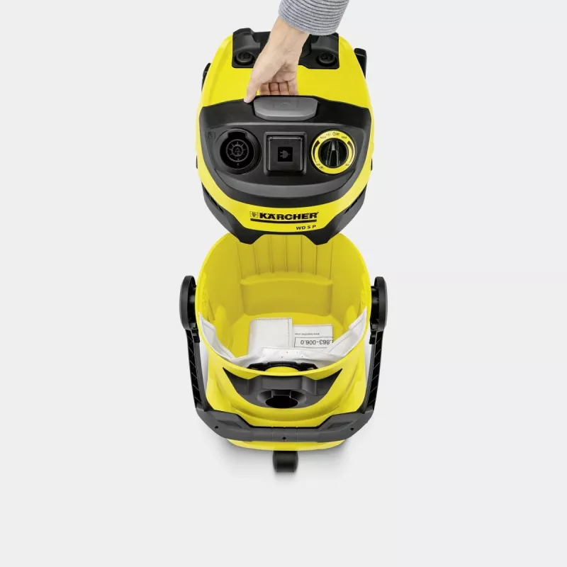 Karcher filtravimo maišeliai MV4 20L šlapiam ir sausam valymui, 4 vnt. pakuotė