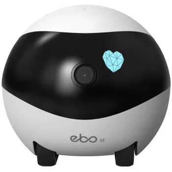 Enabot EBO SE robotinis IP fotoaparatas kompaktiškas N/A MP N/A 16GB išorinė atmintis, palaiko iki 256GB