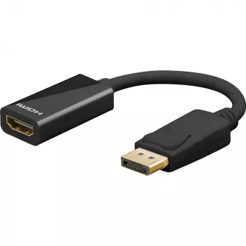 Goobay DisplayPort į HDMI adapterio kabelis 8K/60Hz, kištukas>lizdas (75270)