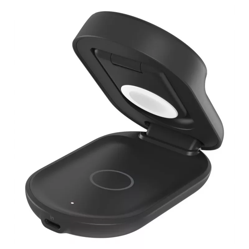 Belaidis įkroviklis Belkin UltraCharge 25W Qi2 3in1 Magnetinis Apvalus Juodas EU