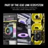 Ventiliatorius Corsair iCUE LINK LX140-R RGB 14 cm Baltas 2000 RPM