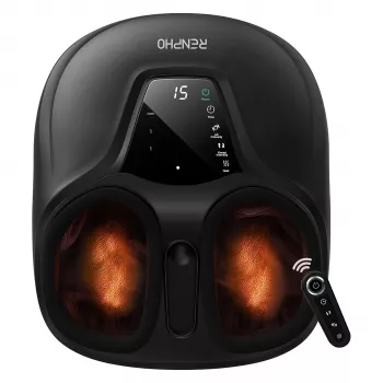 Renpho Shiatsu pėdų masažuoklis juodas PEU-RP-FM058R-BK