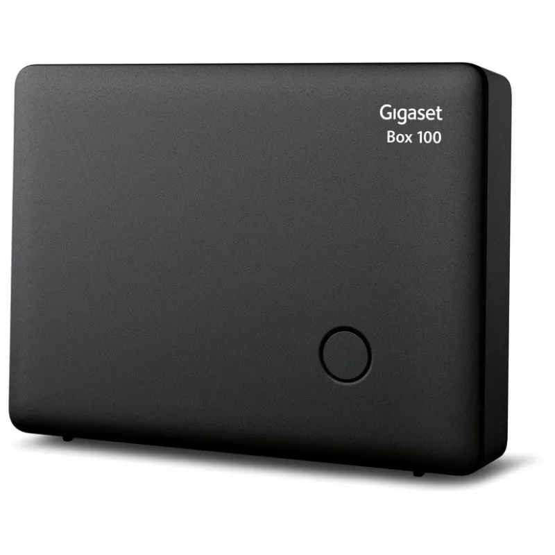 Gigaset Box 100 – Mobiliojo telefono bazinė stotis – ECO DECT/GAP – Juoda (S30852-H2818-B101)