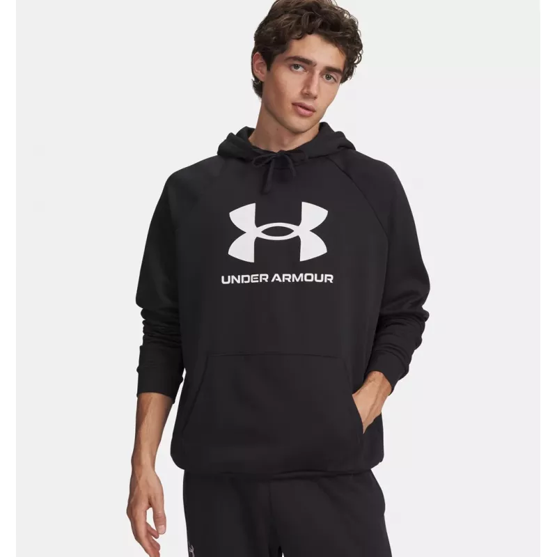 Under Armour UA Rival Fleece vyriškas gobtuvas su logotipu