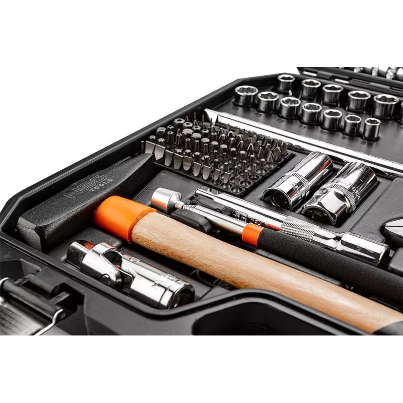 Įrankių rinkinys NEO tools 08-945 1/4 inch 1/2 inch universalus patvarus