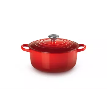 Le Creuset Signature 3,3 L apvalus puodas raudonas