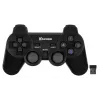 Žaidimų pultas VAKOSS GP-3925BK Juodas belaidis RF analoginis/digitalinis PC ir PlayStation 3, 12 mygtukų, 2,4 GHz, nano imtuvas