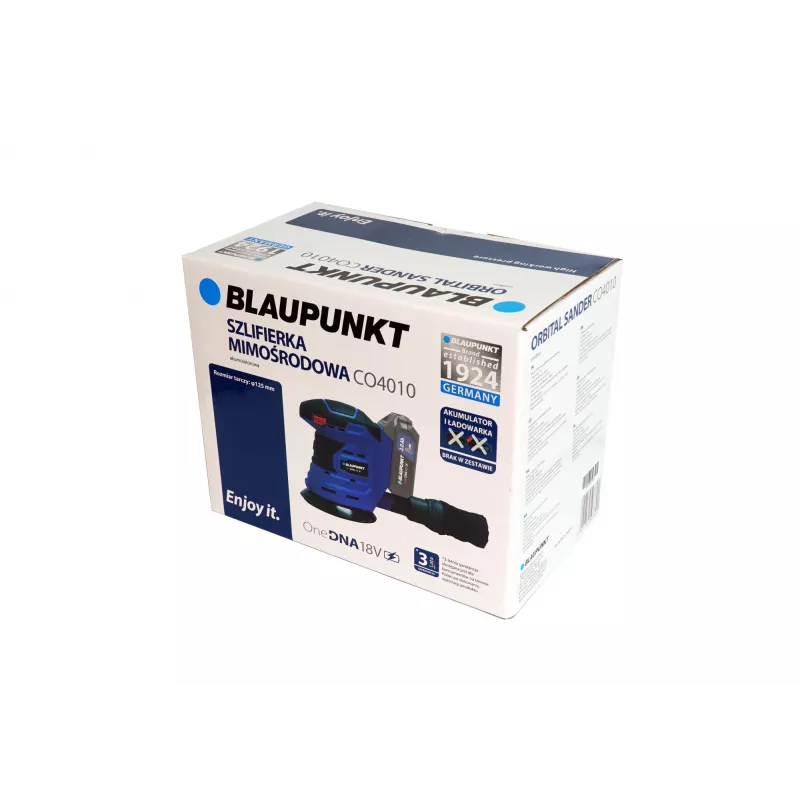 Šlifuoklis Blaupunkt CO4010 Orbitinis 18V