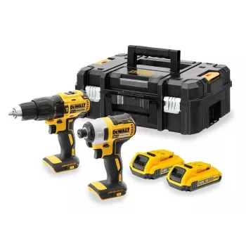 DeWALT DCK2060D2T-QW akumuliatorinis suktuvas / smūginis suktuvas Geltonas