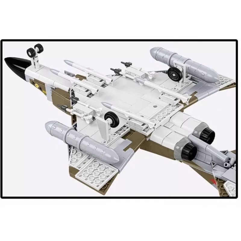 Cobi Blocks F-4M Phantom II karinis lėktuvas, 728 dalių konstravimo rinkinys