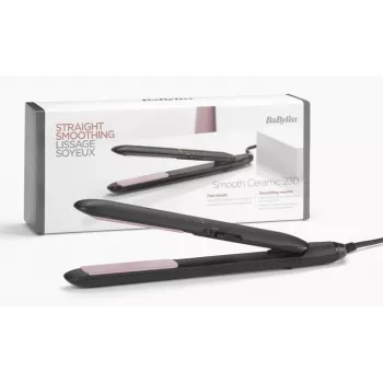 Tiesintuvas plaukams BaByliss CERAMIC 230 – keraminės plokštelės, 2 šilumos lygiai, 1,8 m laidas, juoda
