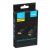 Adapteris DisplayPort į HDMI IBOX iadp4k — DisplayPort (kištukas) į HDMI (lizdas), tiesūs jungtys, 4K palaikymas, sidabrinis