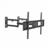 Sieninis TV laikiklis ART AR-85 32–70 colių, iki 45 kg, pakreipimas -15–5°, pasukimas 45°, ištraukimas 118–622 mm, VESA 75x75–600x400