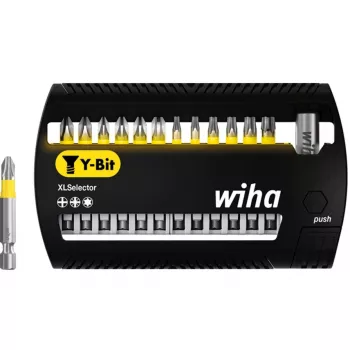 WIHA 41834 - Bit-Set XLSelector, 13 dalių mišrus, 50 mm, Y-Bit (41834)