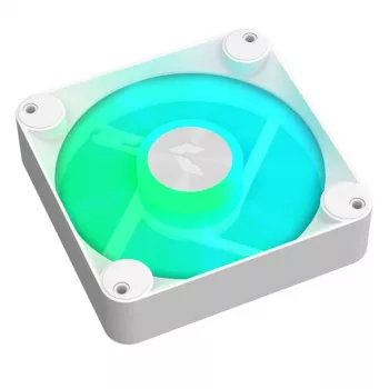 Ventiliatorius APNX FP1-Q 120 PWM ARGB-WT 120mm, PWM valdymas, ARGB apšvietimas, baltas rėmas
