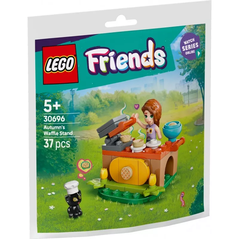 Konstruktorius LEGO Friends 30696 Rudeninio vaflių stendo rinkinys, mažas statinys, minifigūrėlės