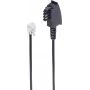 Telefoninis kabelis ShiverPeaks BS70000-6 6 m Juoda