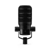 Studijinis mikrofonas RØDE PodMic USB – kardioidinis XLR/USB, 24 bitai / 48 kHz, USB-C, ausinių išvestis, sukamasis garsumo reguliatorius, juodas