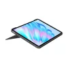 Klaviatūrinis dėklas Logitech Combo Touch QWERTZ vokiškas Smart Connector pilkas, skirtas iPad Air