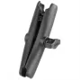 RAM Mounts RAM-B-201U-C dviguba lizdinė rankena planšetei/įrenginiui, aliuminis, rutulys 2,54 cm, aukštis 152,4 mm, juoda