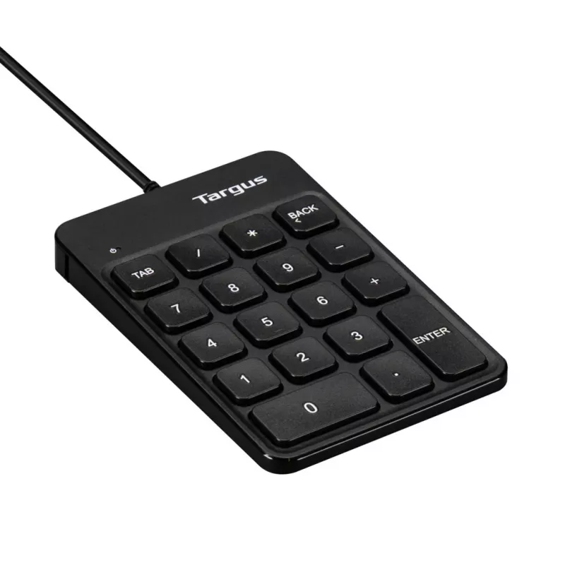 Targus AKP13GL skaitmeninis klaviatūros blokas Universal USB Juoda