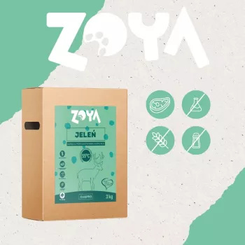 ZOYA ColdPRO Deer 3 kg sausas šunų ėdalas – elniena, ribotų ingredientų formulė suaugusiems šunims