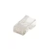 RJ45 jungtis Extralink CAT5E UTP 8P8C skaidri