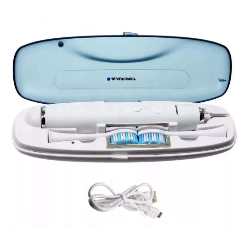 Blaupunkt ACC036 kelioninis dėklas su įkrovikliu ir UV sterilizacija, skirtas DTS601/701/801 dantų šepetėliams